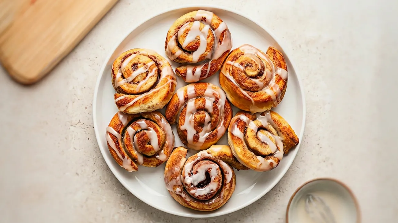 Cinnamon Rolls with Glaze